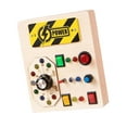 thumbnail image 2 of Busy Board, Electronic Developing Teaching Aids ,LED Switch Board Activities ,Montessori Busy Board for Gift ,Teaching, Early Education band switch, 2 of 7