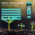 thumbnail image 4 of Digital Soil PH Meter Moisture Monitor Temperature Sunlight Tester for Gardening Plants Farming with Blacklight, 4 of 5