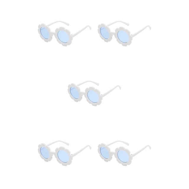 Minnieouse Gafas para niños Gafas de girasol Adorable Protección Accesorios de ropa clásicos con marco adecuado Blanco Azul Type2 NO2 Minnieouse CBP277274
