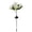 #1171-White, variant on Kieccall Solar Lily Garden Light Waterproof Outdoor LED Flower Stake Light for Garden Lawn Pathway Decor