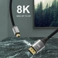thumbnail image 6 of Chenyang CY DisplayPort 1.4 8K 60hz Cable Ultra-HD UHD 4K 144hz Mini DP to DP Cable 7680*4320 for Video PC Laptop TV, 6 of 7