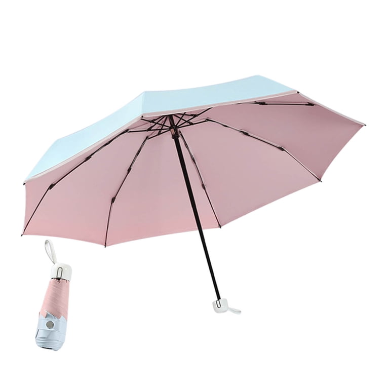 Travel Umbrella Small Compact Folding Umbrellas for Rain Windproof