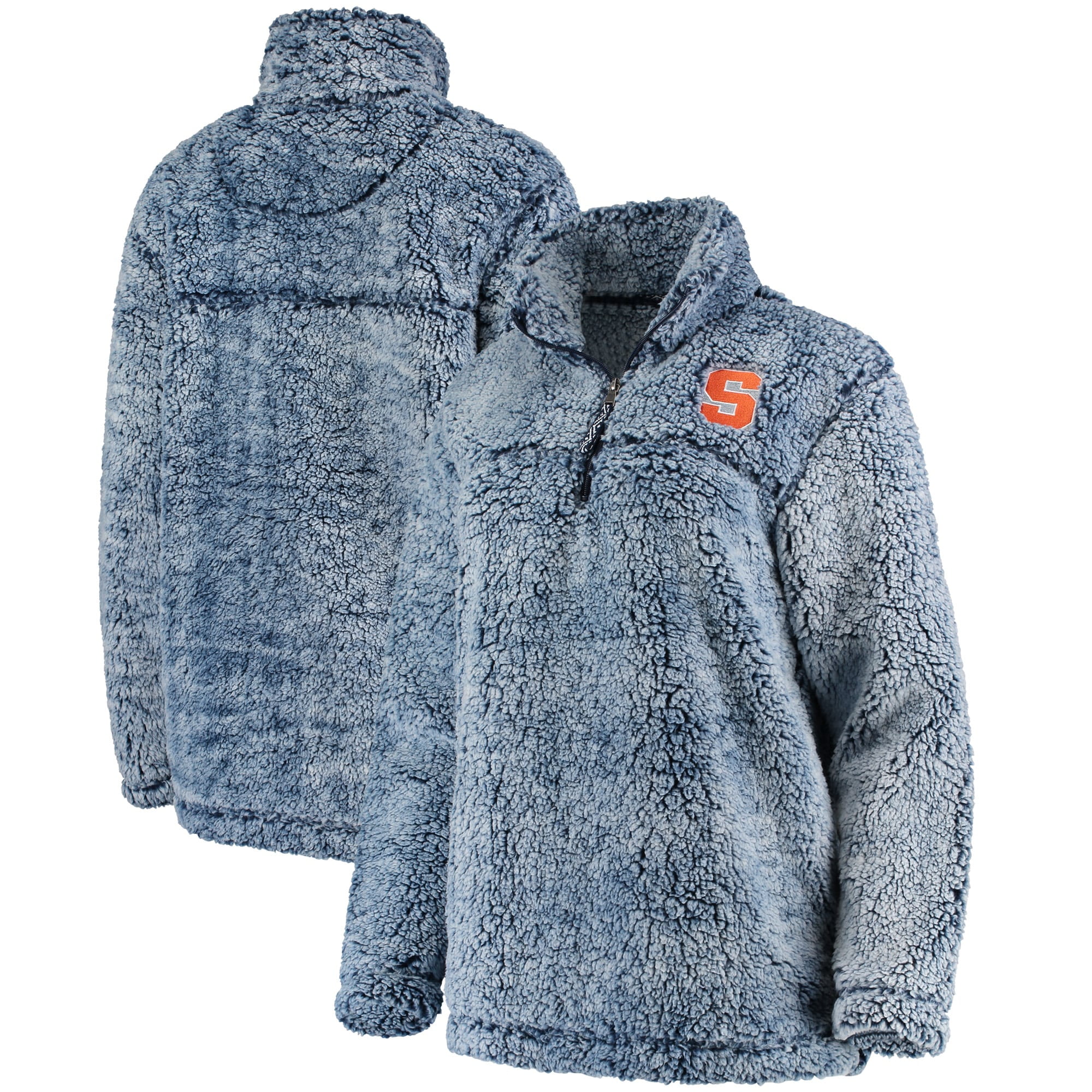 Women's Navy Syracuse Orange Sherpa 