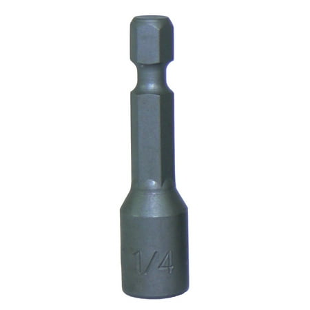 1/4-Inch Magnetic Hex Head Driver Bit w/Quick Change Shank - Used for Installing Screws, Nuts, Bolts, etc. - Commonly Used for Metal Roofing (Best Way To Install Metal Roofing)
