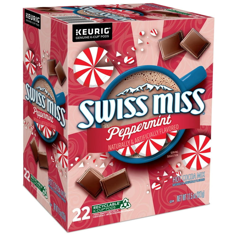 Swiss Miss Peppermint Hot Cocoa - 22 / Box Swiss Miss Peppermint Hot Cocoa - 22 / Box