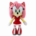 thumbnail image 5 of Nuevo y popular peluche Sonic de 30 cm, juguete de dibujos animados de erizo Amy Rose, muñeco de peluche suave con cola de nudillos, regalo de cumpleaños para niños, juguetes encantadores de Sonic, 5 of 5