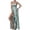 Green, variant on Gpoecd Summer Jumpsuits for Women Sleeveless Print Strapless Slit Comfortable Womens Casual Pants for Everyday Wear Purple,M