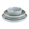 thumbnail image 3 of Gibson Elite Juno Moon 16 Piece Double Bowl Reactive Dinnerware Set - Blue, 3 of 6