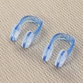 thumbnail image 2 of HLONK 2pcs Swimming Nose Clip Nose Protection Swimming Accessory for Adult (Blue), 2 of 8
