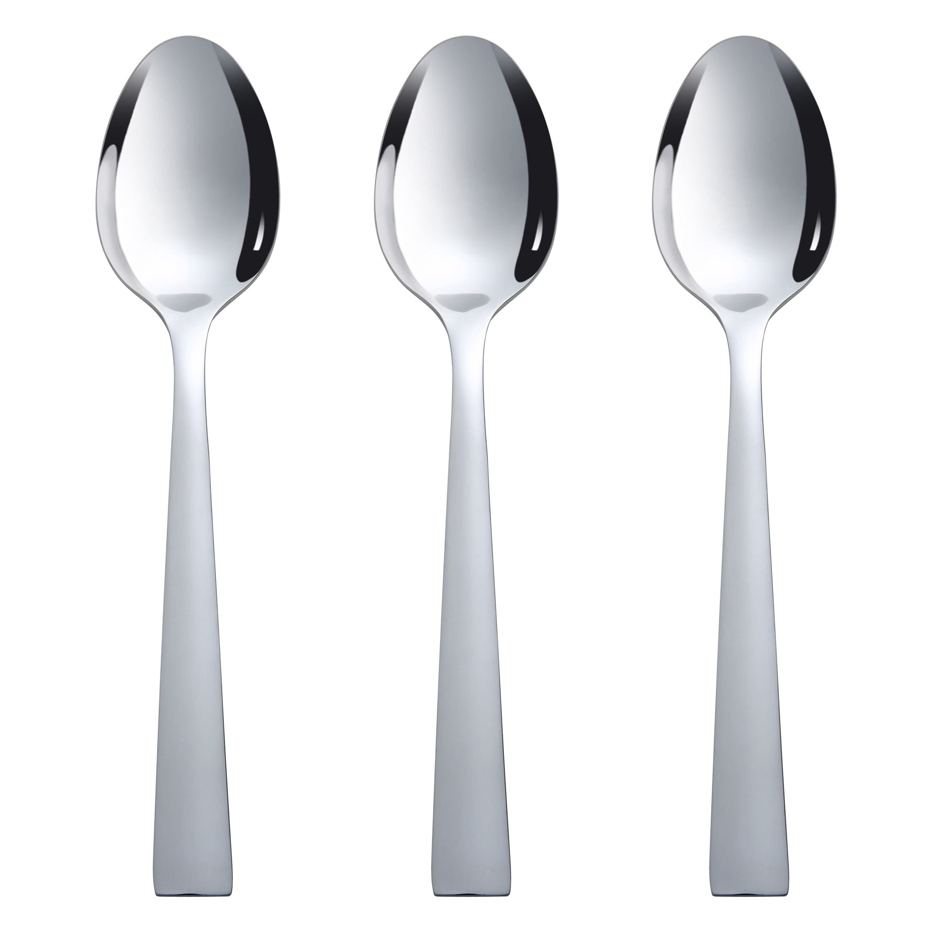 Mainstays Chiazza Stainless Steel Adult Dinner Spoon, Set of 3