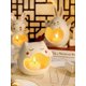 thumbnail image 4 of 1 Cute Ghost Ceramic Candle Holder Ornament, (Candle Not Included) Aroma Candle Holder, Halloween Decorations, Decoration Props, Gifts, Ashtrays, Home, 4 of 5