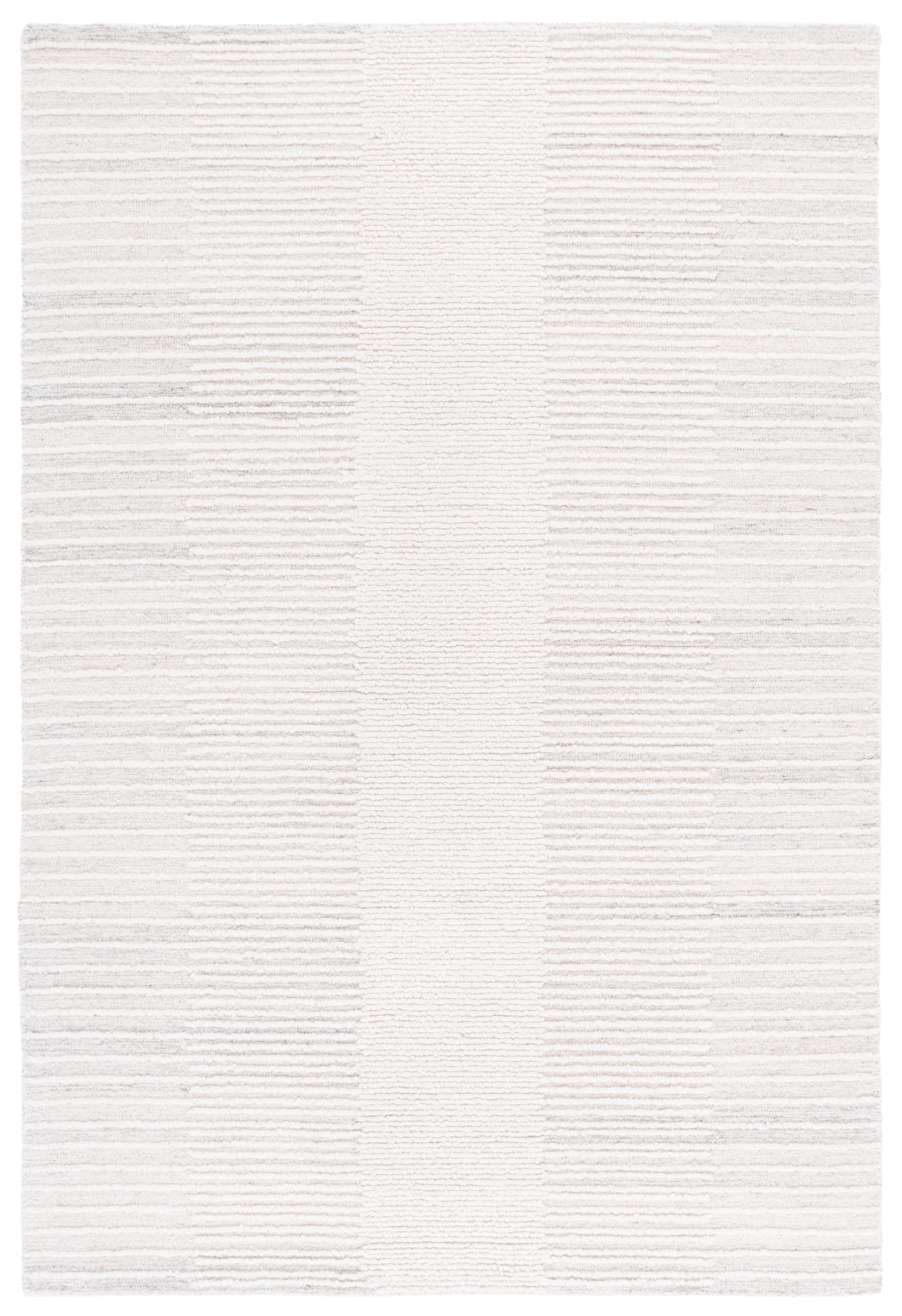 SAFAVIEH Abstract Apollo Solid Color Area Rug, Beige/Ivory, 4' x 6'
