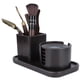 thumbnail image 2 of Juego de posavasos de estilo japonés, elegante, con platillo, cuchara y pinza para agujas, utensilios para ceremonia del té, color cian, 2 of 14