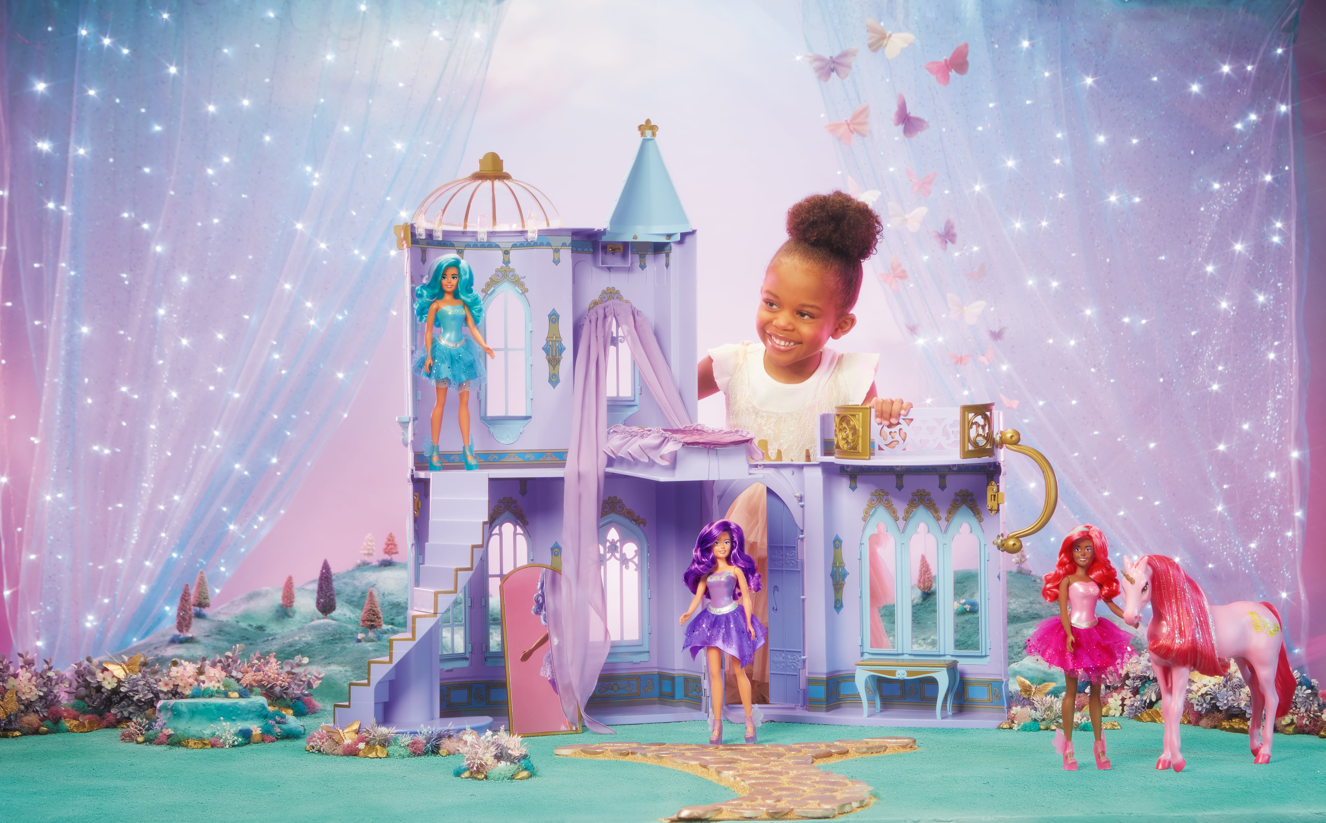 MGA's Dream Ella Color Change Surprise Fairies Doll- Yasmin (Pink) Great Gift, Toy for Kids Ages 3, 4, 5+