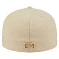 thumbnail image 4 of Men's New Era Light Beige New York Yankees Color Pack A-Frame 59FIFTY Fitted Hat, 4 of 5