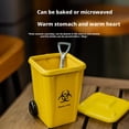 thumbnail image 6 of Ceramic Recycling Bin Coffee Mug,Funny Trash Can Shaped Mug with Lid,Novelty Drinking Cup for Coffee Milk,Storage for Pencils & Pens,Funny Gag Gift, 6 of 10