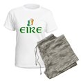 thumbnail image 5 of CafePress - EIRE (IRELAND) Women's Light Pajamas - Women's Short Sleeve Print T-Shirt and Pants Light Cotton Pajama Set, 5 of 7