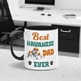 thumbnail image 4 of Best Havanese Dad Ever Happy Father's Day 11oz Accent Two-tone Mug Havanese Dog Lover Gifts Idea Coffee Tea Cup - 02006, 4 of 5