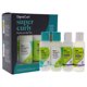 thumbnail image 1 of 3oz No-Poo Decadence Zero-Lather Ultra Cleanser, 3oz One Condition Decadence Milk Conditioner, 3oz Ultra Defining Gel, 3oz Super Cream DevaCurl DevaCurl Super Curly Curls-On-The-Go Kit Decadence Zero Cleanser, Conditioner, Gel, Cream Unisex 4Pc, 1 of 1