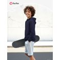 thumbnail image 6 of PatPat Boys Hoodies Kids Solid Pullover Hooded Sweatshirt 13-14Y, 6 of 6