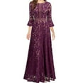 thumbnail image 1 of UPPADA Robe Col Rond Unie pour Femmes Robes d'Invité de Mariage Ceinture Cocktail Fête Tenue de Travail Ajustée Robe Crayon Décontractée Robes Midi Offres de Vacances, 1 of 4