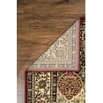 thumbnail image 4 of Linon Home Decor Trio Area Rug Collection, Green and Garnet, 8' x 10', 4 of 5