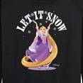 thumbnail image 3 of Disney - Let It Snow Gifts - Women's Lightweight French Terry Long Sleeve Shirt, 3 of 5