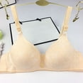 thumbnail image 2 of RMGVDSD Women's Comfort Bras No Wire Comfortable Small Cup Two Bras Underwear Comfort Everyday Bra, 2 of 3