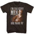 thumbnail image 1 of John Wayne The Stuff T-Shirt pour Adulte Brun Foncé, 1 of 2