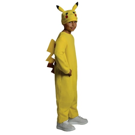 Rubies Pokemon Child's Deluxe Pikachu Costume - One Color - Medium
