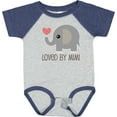 thumbnail image 3 of Inktastic Loved by My Mimi Grandchild Boys or Girls Baby Bodysuit, 3 of 5