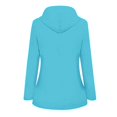 thumbnail image 3 of Womens Windbreaker Jacket With Hood Waterproof Lightweight Packable Windproof Rain Coat Zip Up Jacket With Pockets, 3 of 3