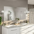 thumbnail image 3 of Eviva Sleek 60" Frameless Bathroom Mirror, 3 of 7