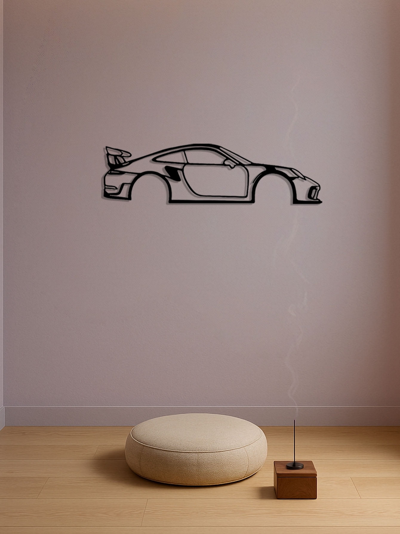 Metal Wall Adornment, Car Art for Children's Rooms, Kindergartens, Living Rooms, Nurseries & Bedroom