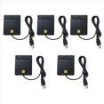 thumbnail image 1 of 5X USB Smart Card Reader for Bank Card IC/ID EMV Card Reader for 7 8 10 for Linux OS USB- ISO 7816,5 x USB Smart Card Reader, 1 of 8