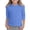 CL306 Blue, variant on Yuncity Little Girls T-Shirts Solid Color Long Sleeve Crew Neck Lightweight Summer Classic Comfortable Outdoor Daily Wear Kids Tops Size 14-16 Years Blue
