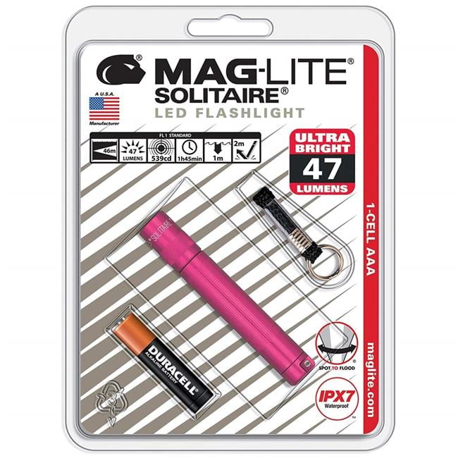 Maglite Black AAA Holster Nylon 2 Cell Solitaire Mag-lite mag-light Maglight 
