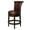 Brown, variant on Maven Lane 26" Counter Height Bar Stool - Handcrafted Swivel Bar Stool with Dark Walnut Finish and Vintage Brown Vegan Leather - Bring Seamless Style and Comfort to Kitchen Islands and Dining Spaces