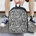 thumbnail image 6 of Disketp Zebra School Backpack, Lightweight Basic Middle School Bookbags 17 Inch Casual Daypack for Student College, Travel or Outdoor, 6 of 6