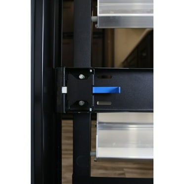 MorRyde STP224 3 Step Top Mounted Patio Entry Step, Black & Aluminum ...