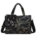 thumbnail image 2 of Bolsa bandolera acolchado de algodón grande con asa superior para mujer con bufanda (camuflaje) Likrtyny Para Estrenar, 2 of 3