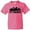 Neon Pink, variant on Inktastic Pittsburgh Skyline Grunge Youth T-Shirt
