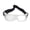 White, variant on NFTIGB Sport Goggles for Kids, Youth Basketball Protective Glasses, Anti-Fog Scratch Resistant PC Material Eyewear with Adjustable Strap, 7.09 inches / 18 cm, Black