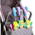 thumbnail image 4 of Juguetes para asiento de coche, accesorios para juguetes de barra de cochecito en espiral para actividades de bebé, juguete colgante para cochecito, juguetes para cuna con campana para niño o niña (s JAMW Sencillez, 4 of 5