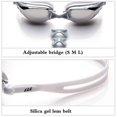 thumbnail image 2 of Gafas de natación para miopía, gafas de natación con dioptrías para hombres y mujeres, gafas de natación de silicona impermeables antivaho, de 1,5 a 8,0, 2 of 2