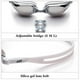 thumbnail image 4 of 1 Gafas de natación para miopía, gafas de natación con dioptrías para hombres y mujeres, gafas de natación de silicona impermeables antivaho, de 1,5 a 8,0, 4 of 4