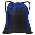 thumbnail image 2 of BG611 Port Authority Mens Cinch Sack Pocket Cinch Pack, 2 of 2