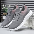 thumbnail image 4 of Zapatos para correr Zapatos de senderismo de moda para mujeres para el trabajo de viaje en el gimnasio (41 gris) Ndcxsfigh Tenis De Mujer Tenis De Hombre, 4 of 9