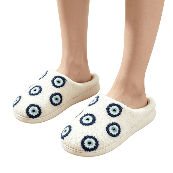 KEVCHE Fruit Series Fuzzy Slippers for Women Men, Foam Soft Non-Slip House Shoes for Bedroom and Indoor Use, Cute Plush Home Slippers with Comfortable Cushioned Sole, Warm Casual Footwear