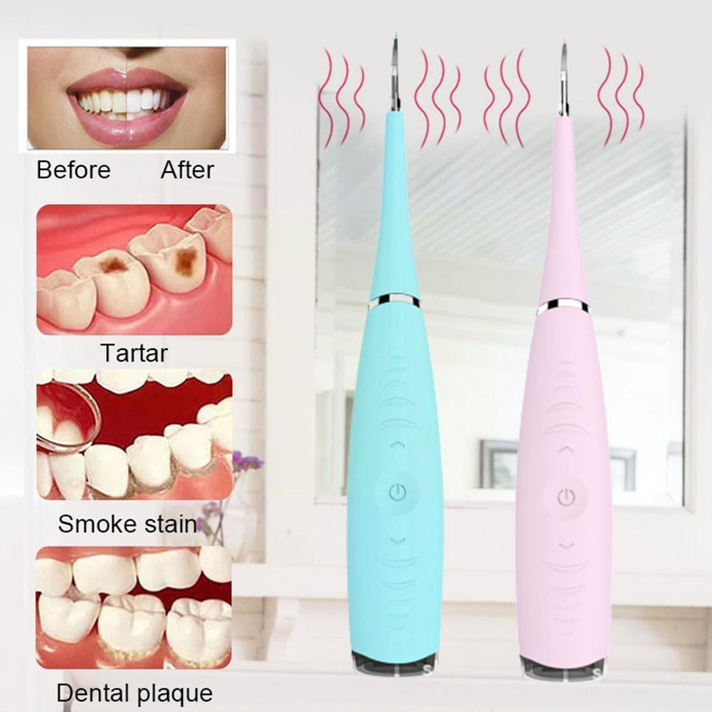 Electric ultrasonic scaler tooth calculus remover cleaner tartar tooth whiten tools teeth ping stains f9p4